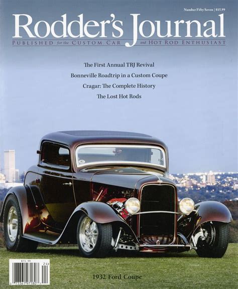 Rodders Journal Issue 57 Cover B Custom Cars Rodder Hot Rods