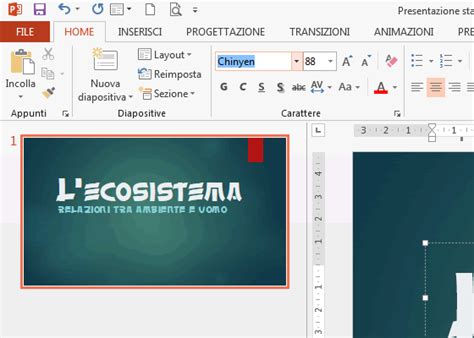 1 un esempio di presentazione creata con powerpoint per illustrare alcune caratteristiche generali, che sono comuni a tutte le presentazioni. Come incorporare un set di caratteri "non standard" in una ...