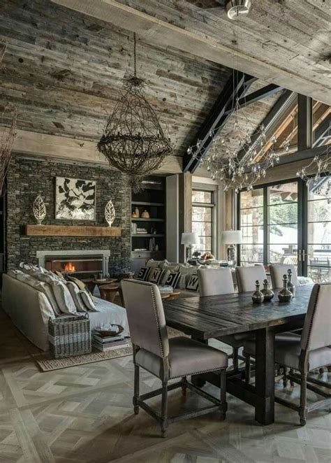 Pin By Joyce Kolb On Log Cabins In 2019 Modern Farmhouse Living Room
