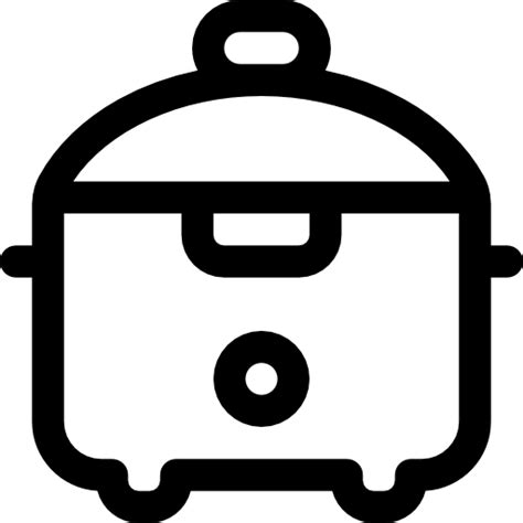 What temperature does a slow cooker cook at? Slow cooker - Free icons