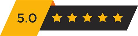 5 star review image png