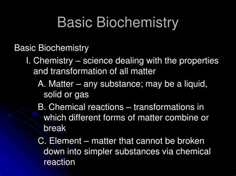 ppt basic biochemistry powerpoint presentation free download id 1922155