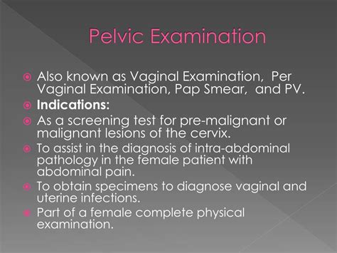 ppt pelvic examination powerpoint presentation free download id 1117919