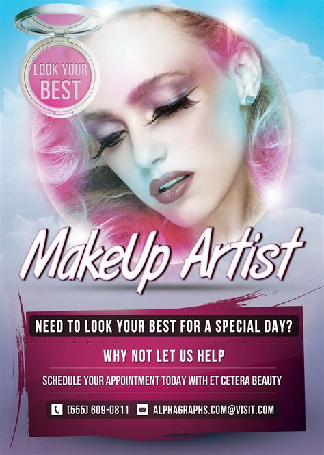 Makeup Poster Flyer Template Flyer