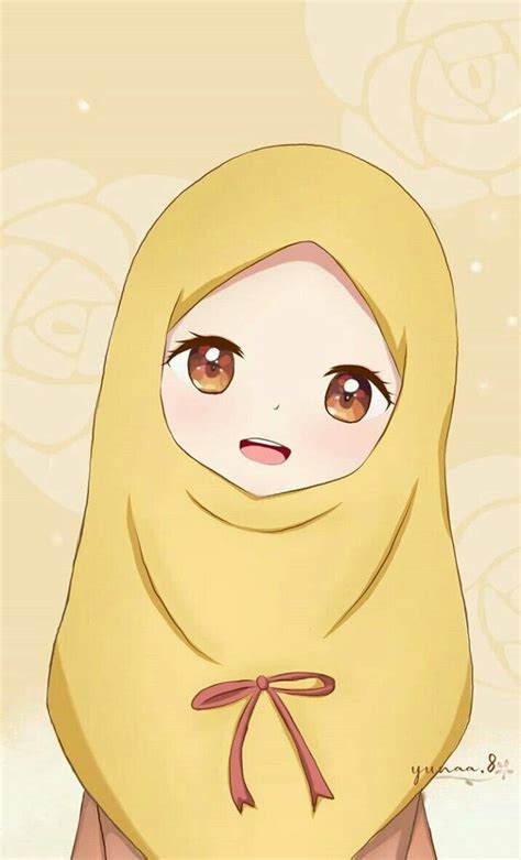 Anime Muslimah Cartoon Cute Hijab Jilbab Gallery