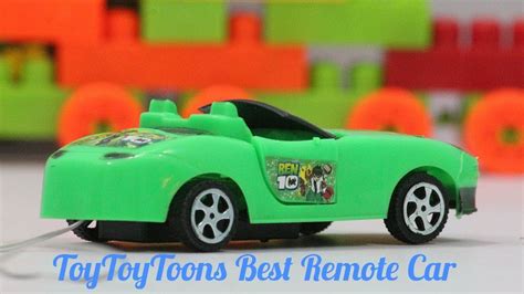 Ben10 Remote Controlled Wired Car Gameplay Car Video For Kids Ben 10