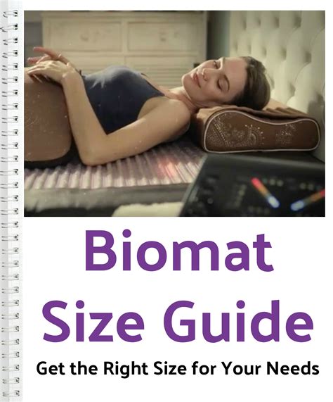 BIomat Size Guide - Liv Healthy