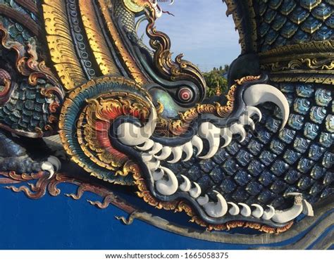Phaya Nak Naga Temple Stepthai Dragon Stock Photo 1665058375 Shutterstock
