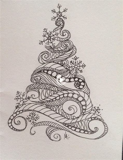 Redirecting In 2021 Christmas Tree Drawing Tree Doodle Christmas