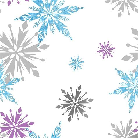 Disney Frozen Snowflake Wallpaper Uk Diy And Tools