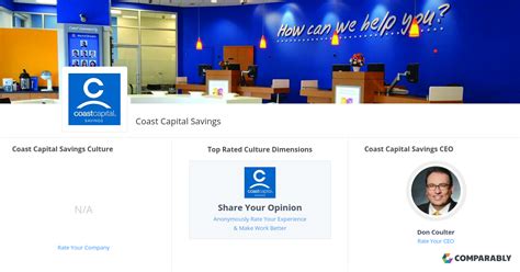 Coast Capital Savings Culture Comparably
