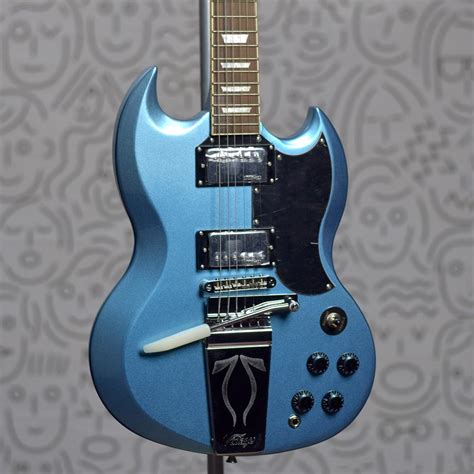 Guitarra Sg Vintage Vs Reissued Vibrola Tailpiece Gun Hill Blue Groover