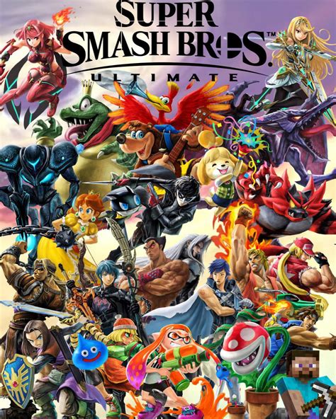 Super Smash Bros Wii U Newcomers