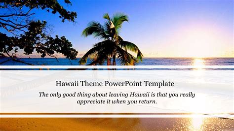 Free Hawaiian Luau Powerpoint Template Printable Templates