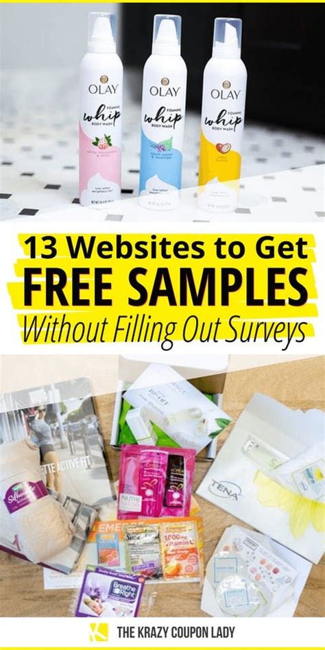 Free Samples How To Get Free Samples By Mail With No Surveys Needed