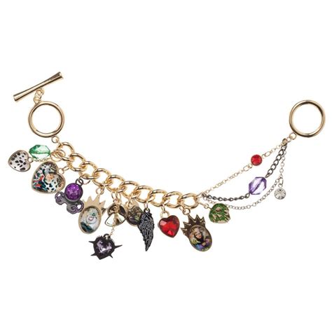 Disney Villains Charm Bracelet Disney Villains Accessories Disney Charm