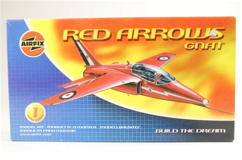 Airfix A01036 Ln01 Red Arrows Gnat Pre Owned Like New Factory
