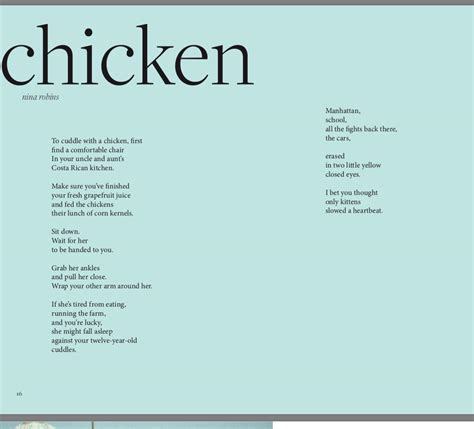 A Poem I Wrote About Chickens R Chickens