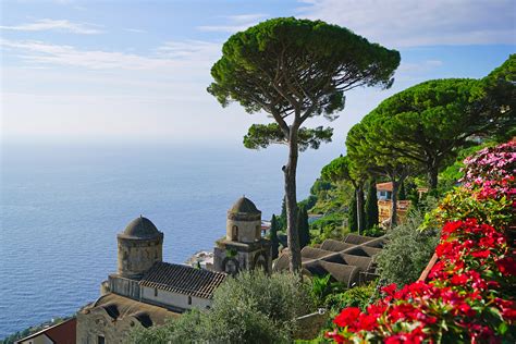 4k Ravello Villa Rufolo Italy Sea Villa Landscape Design Hd
