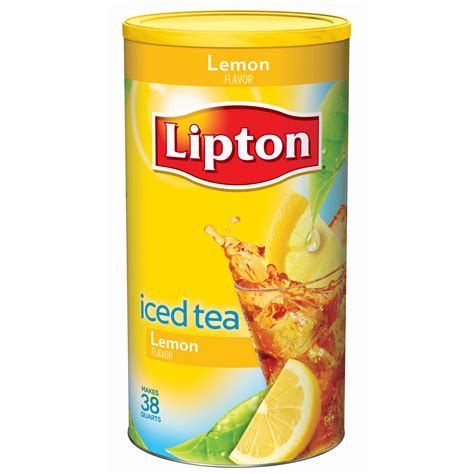 Lipton iced tea is the perfect addition for any of your meals because of its crisp and refreshing taste. Lipton Lemon Iced Tea Mix, 38 qt. - BJs WholeSale Club