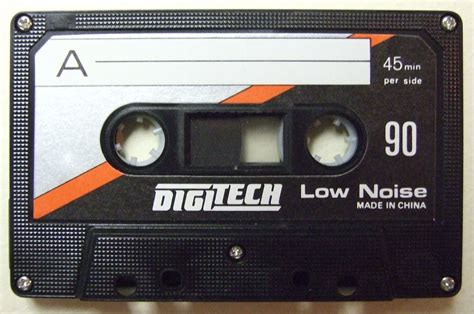 Digitech Low Noise Tape From The 90s Audio Tape Cassette Tapes