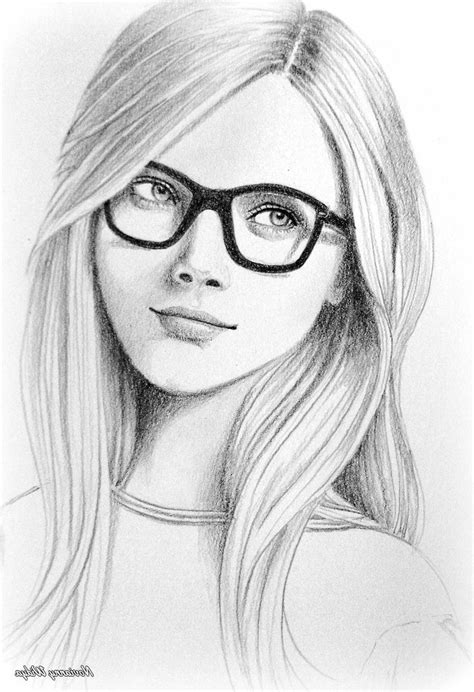Girl Sketch Face At Explore Collection Of Girl