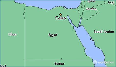 Where Is Cairo Egypt Cairo Muhafazat Al Qahirah Map