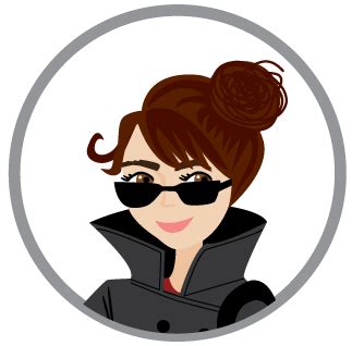 Vector image female double agent. Fairy Wings and Toadstool Cupcakes | Secret Agent Josephine