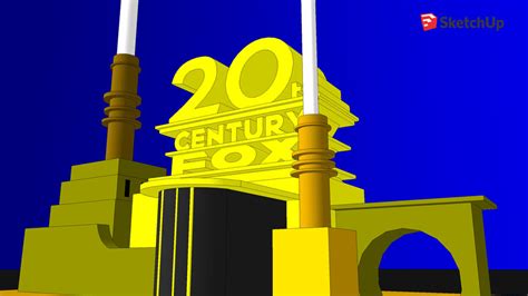 20th Century Fox Logo 1935 1994 Rare Remake 3d Warehouse