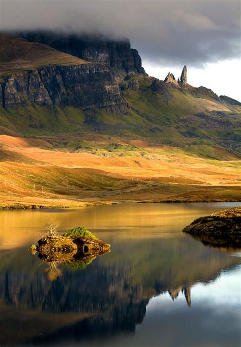 loch fada and the old man of storr isle of skye scotland melvin nicholson photography