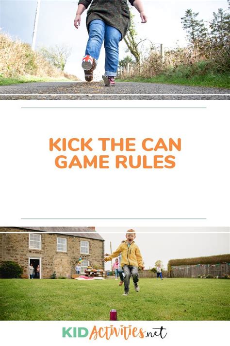 How To Play Kick The Can Kid Activities Outdoor Games For Kids Fun