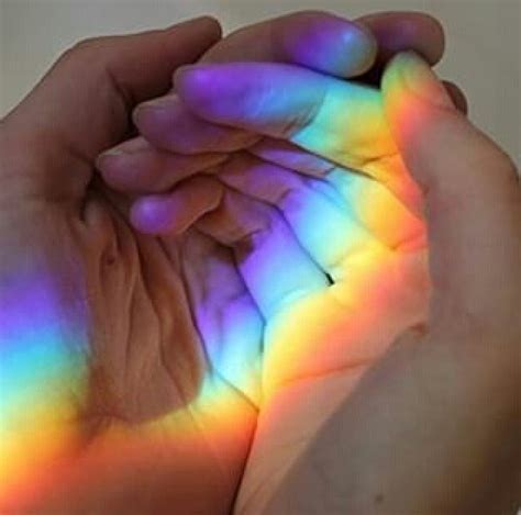 Rainbow Aesthetics Rainbow Light Over The Rainbow Rainbow Prism Rainbow Card Whatsapp Pink
