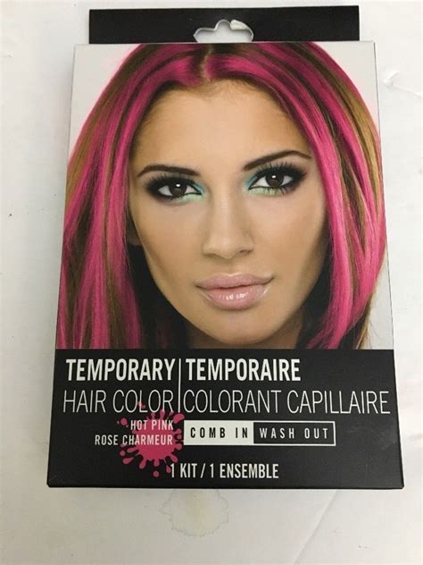 Hot Pink Temporary Hair Color Comb Inwash Out Brand New Hair Color