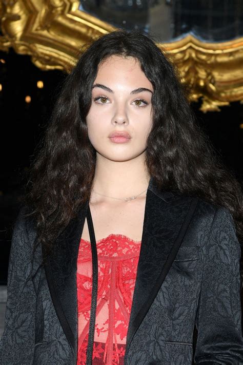 Deva Cassel Daughter Of Monica Bellucci And Vincent Cassel At Dolce