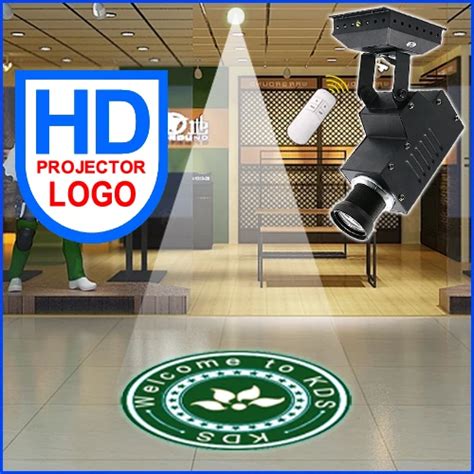 2017 New 50w Led Logo Projector Shop Mall Restaurant Welcome Pattern