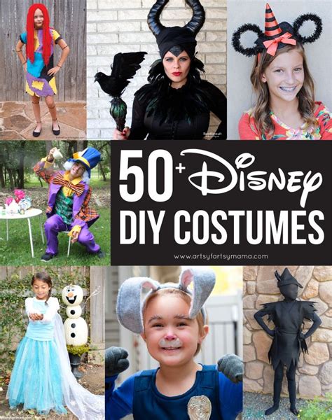 50 Diy Disney Costumes Disney Costumes Diy Disney Characters