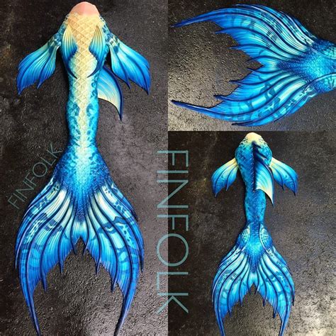 Full Silicone Mermaid Tail By Finfolk Productions Finfolk Mermaid Tails Mermaid Swim Tail