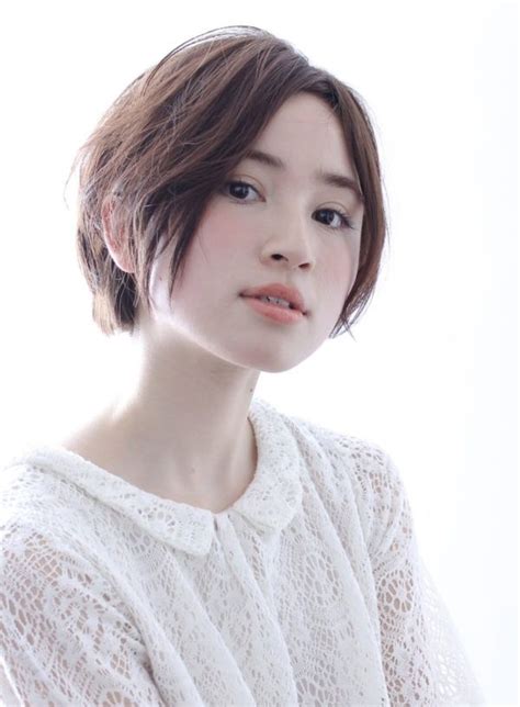 大人の女性らしさと美人度が上がる♪前髪なしスタイルの ...