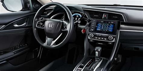 2021 Honda Civic Interior Features And Design Honda Civic Dimensions