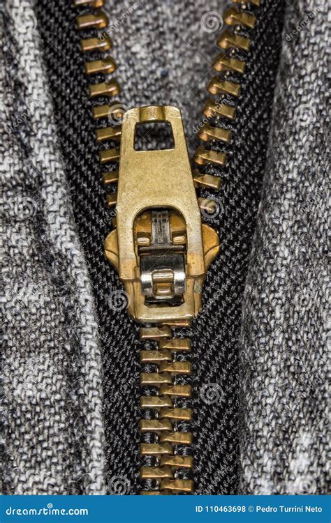 Zipper On Black Jeans Extreme Close Up Stock Photo Image Of Style
