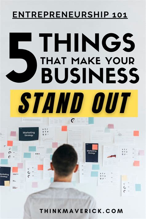 Entrepreneurship 101 5 Things That Make Your Business Stand Out