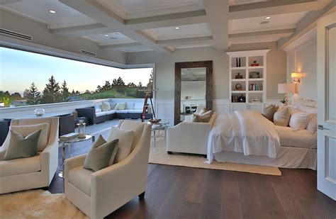 Master Suite In Luxury Home With Deck And View Master Suite Remodel