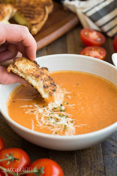 Easy Roasted Tomato Soup Recipe Video The Recipe Rebel