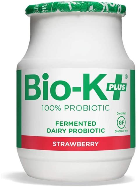 Bio K Drinkable Probiotics For Women And Men Strawberry Flavor 50