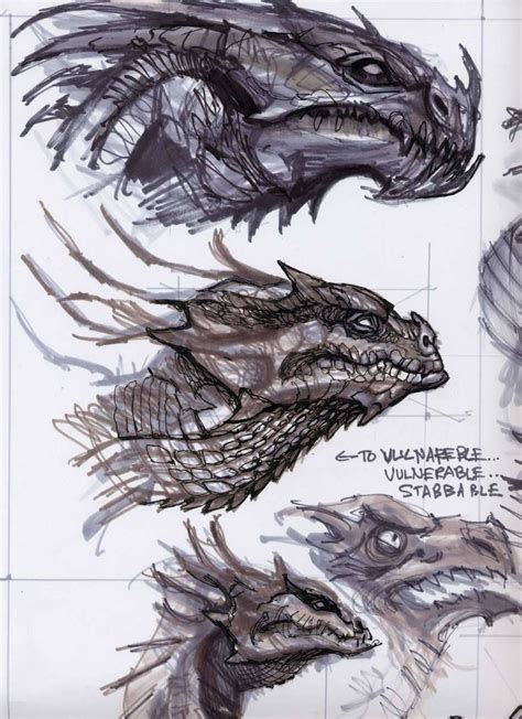 Diary Of A Dragonborn — The Elder Scrolls V Skyrim Dragon Concept Art