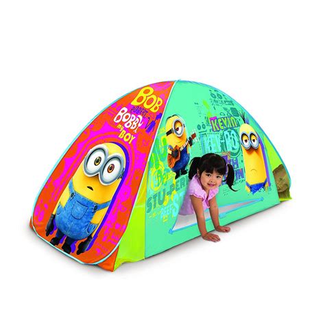 Play Hut Minions 2 In 1 Tent Yellow 72 X 35 X 35