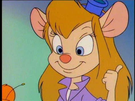 did you find the character gadget hackwrench from chip n dales rescue rangers to be attractive