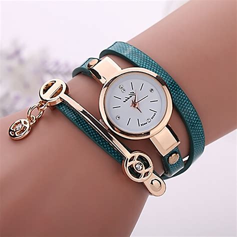 Summer Style Lady Wristwatches New Fashion Watch Leather Casual