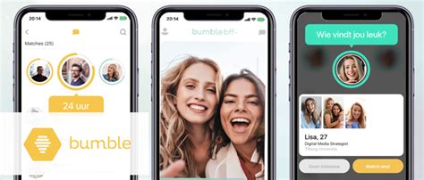 Bumble is a revolutionary app based on the same swiping principle as tinder but completely focused on putting women in the driver's seat. Bumble app review | Datingsite Kiezen