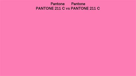 Pantone 211 C Vs Pantone 211 C Side By Side Comparison